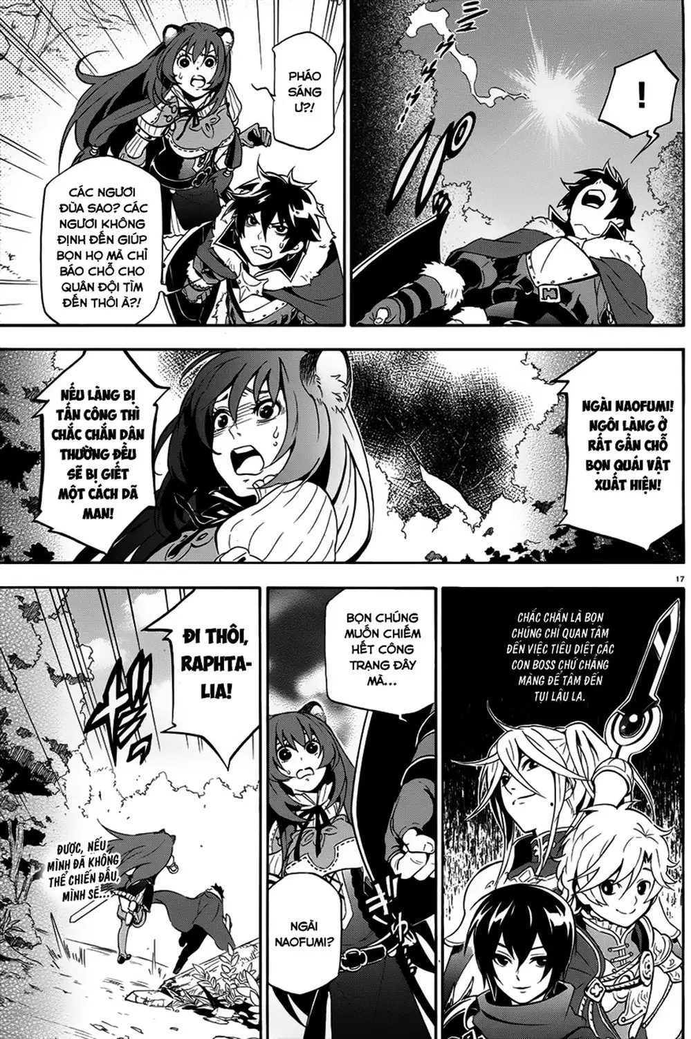 Truyện Tranh Sự Trỗi Dậy Của Anh Hùng Khiên trang 6