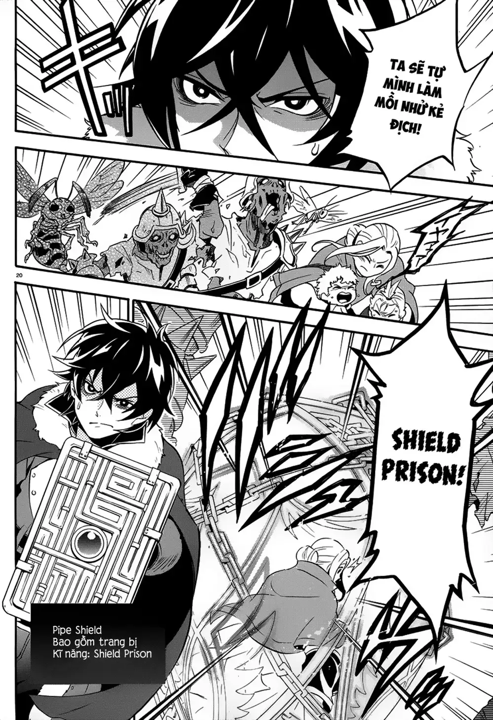 Truyện Tranh Sự Trỗi Dậy Của Anh Hùng Khiên trang 6
