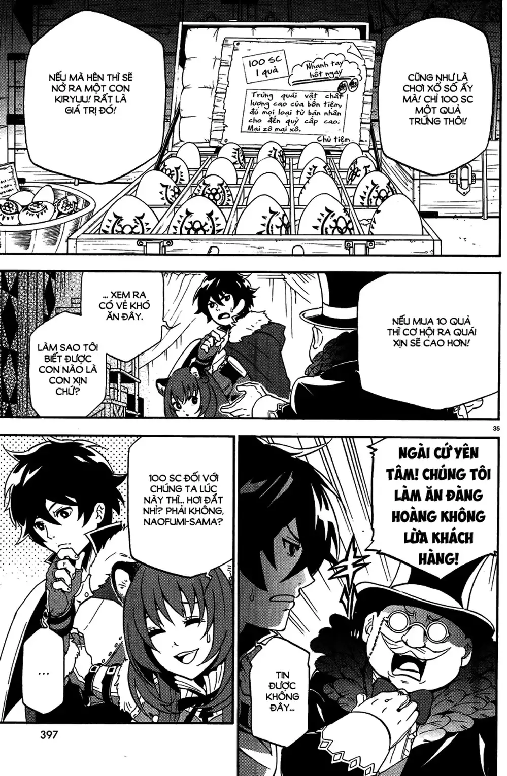 Truyện Tranh Sự Trỗi Dậy Của Anh Hùng Khiên trang 6