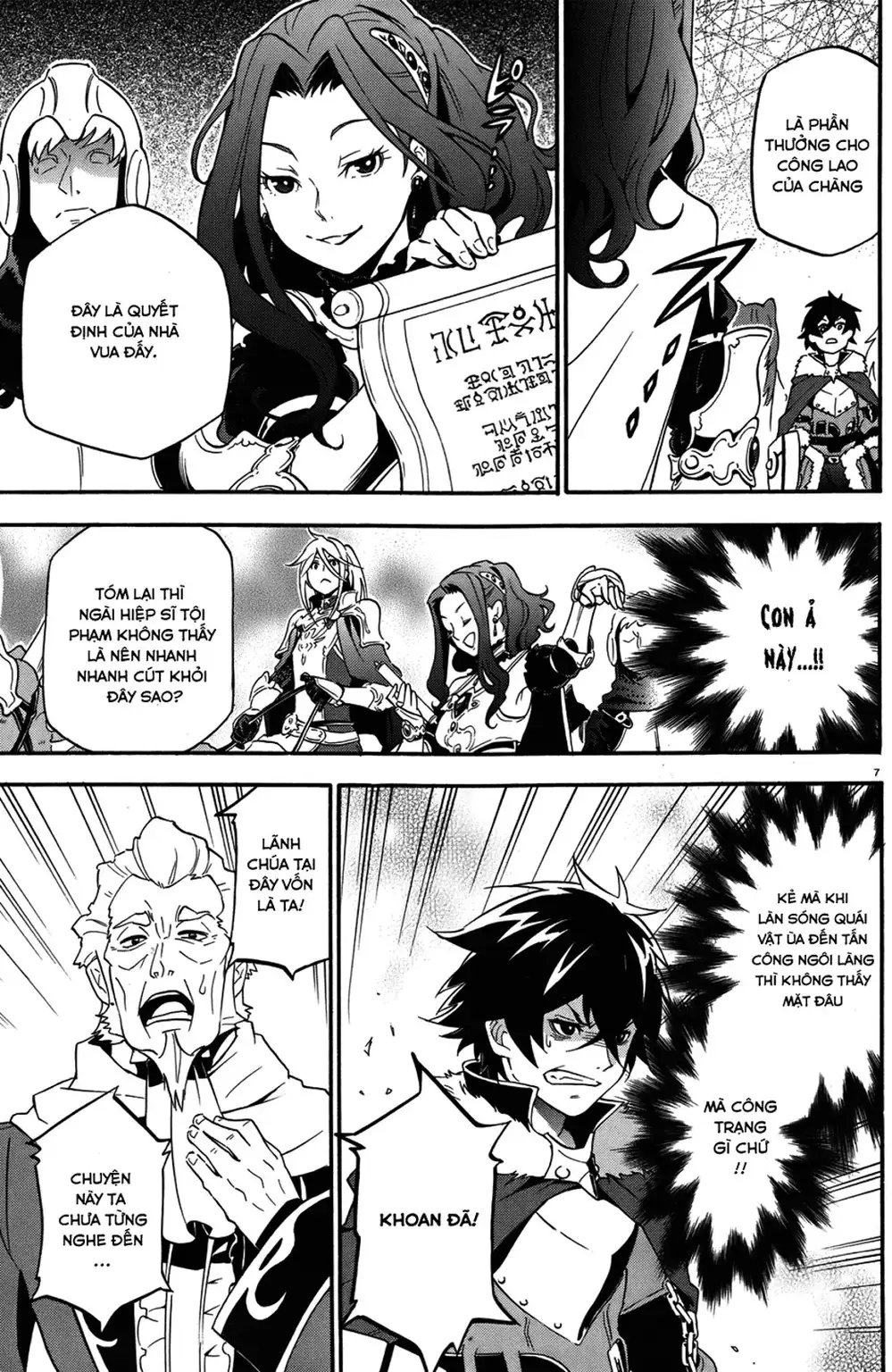 Truyện Tranh Sự Trỗi Dậy Của Anh Hùng Khiên trang 6