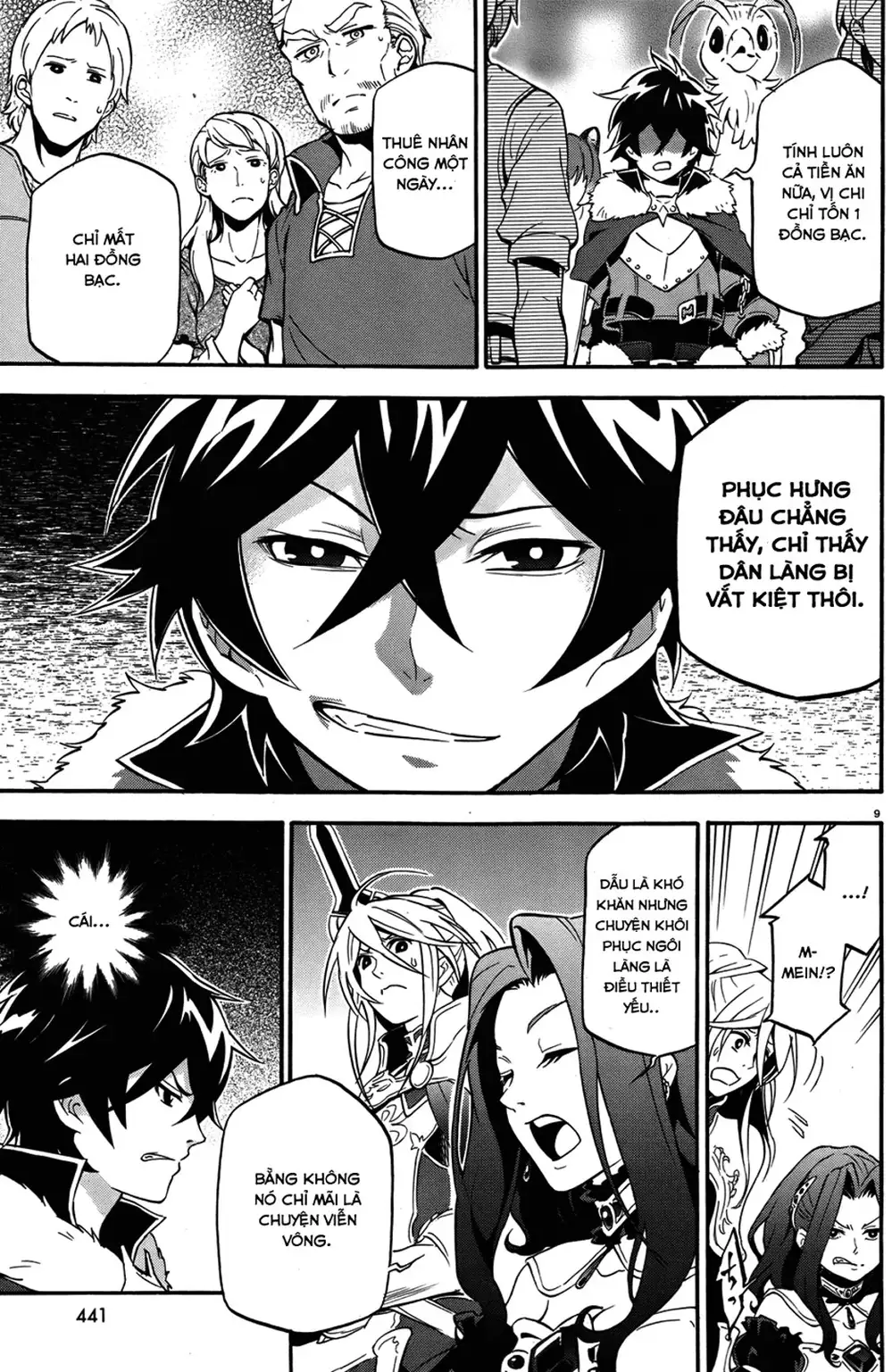 Truyện Tranh Sự Trỗi Dậy Của Anh Hùng Khiên trang 6