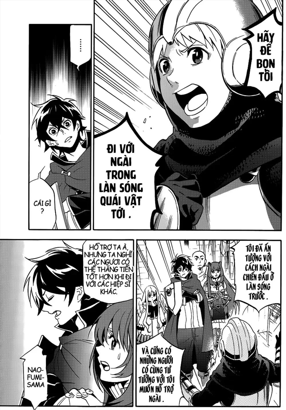 Truyện Tranh Sự Trỗi Dậy Của Anh Hùng Khiên trang 6