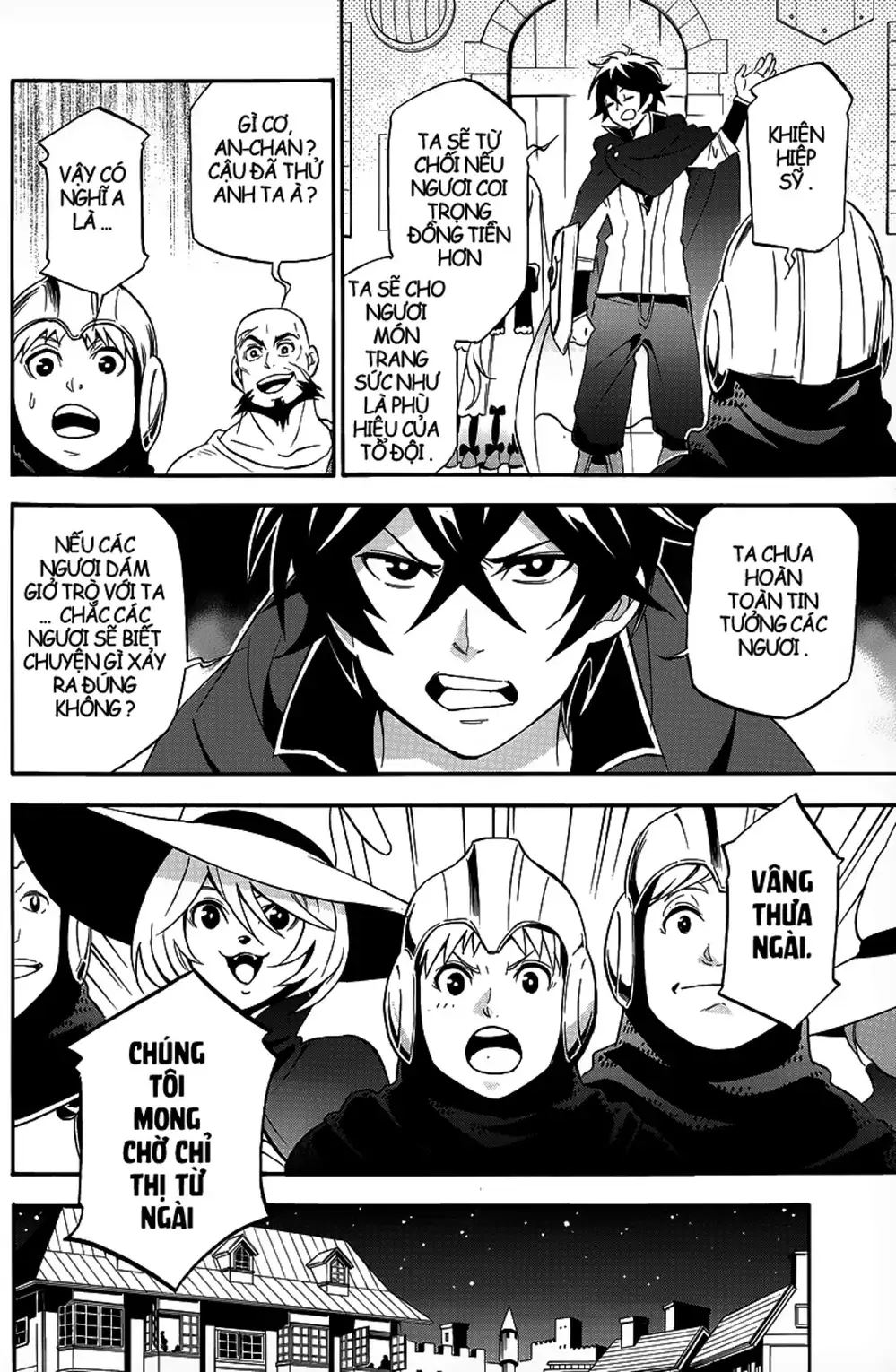 Truyện Tranh Sự Trỗi Dậy Của Anh Hùng Khiên trang 6