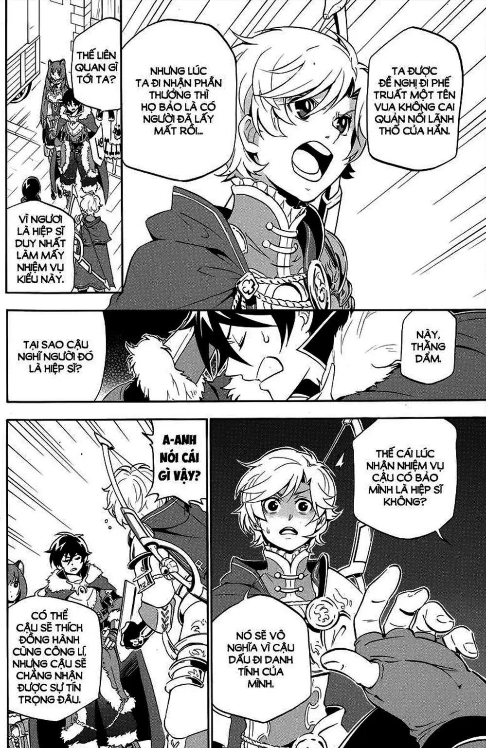 Truyện Tranh Sự Trỗi Dậy Của Anh Hùng Khiên trang 6