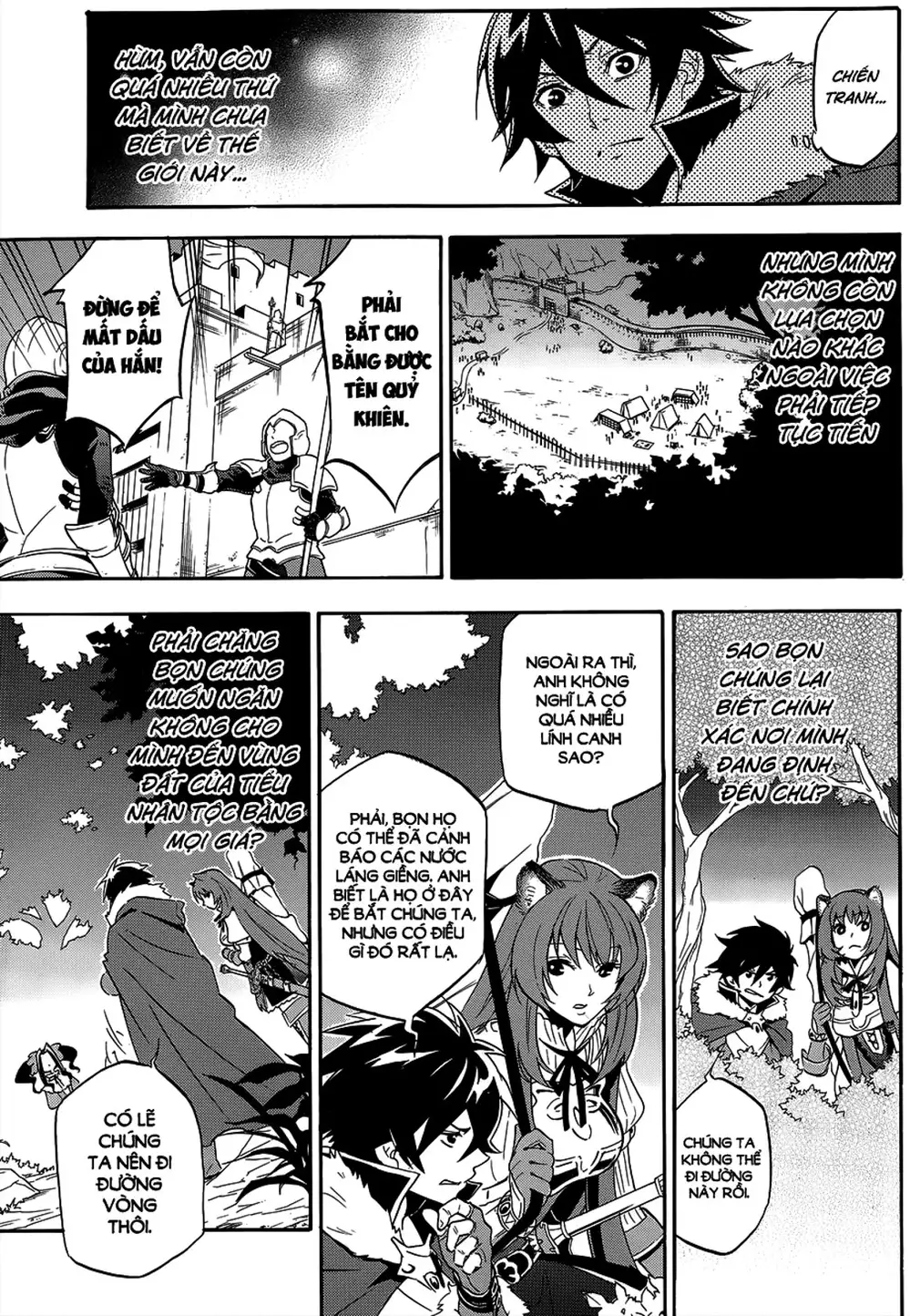 Truyện Tranh Sự Trỗi Dậy Của Anh Hùng Khiên trang 6