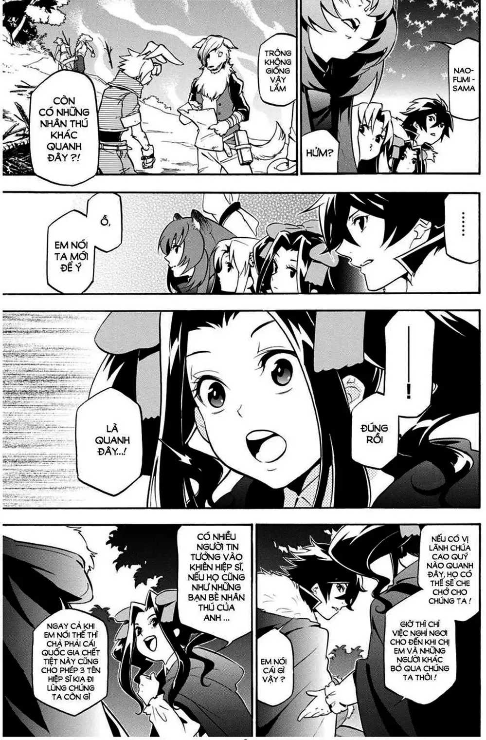 Truyện Tranh Sự Trỗi Dậy Của Anh Hùng Khiên trang 6
