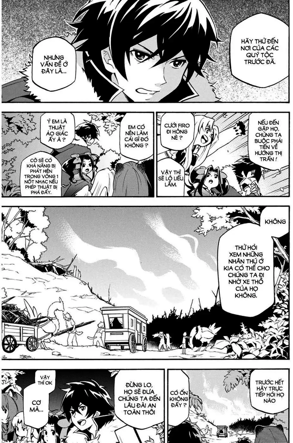 Truyện Tranh Sự Trỗi Dậy Của Anh Hùng Khiên trang 6