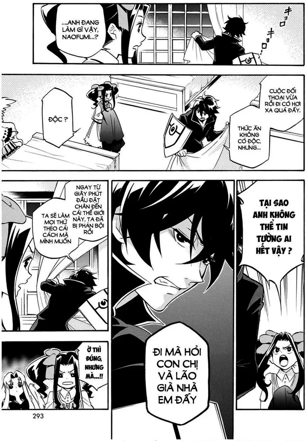 Truyện Tranh Sự Trỗi Dậy Của Anh Hùng Khiên trang 6