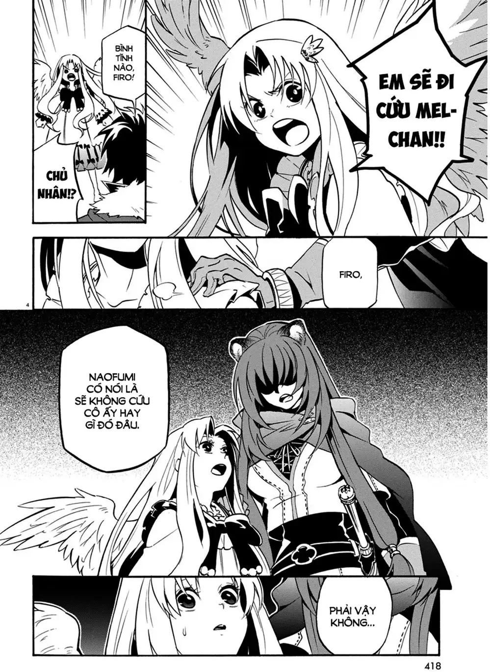 Truyện Tranh Sự Trỗi Dậy Của Anh Hùng Khiên trang 6