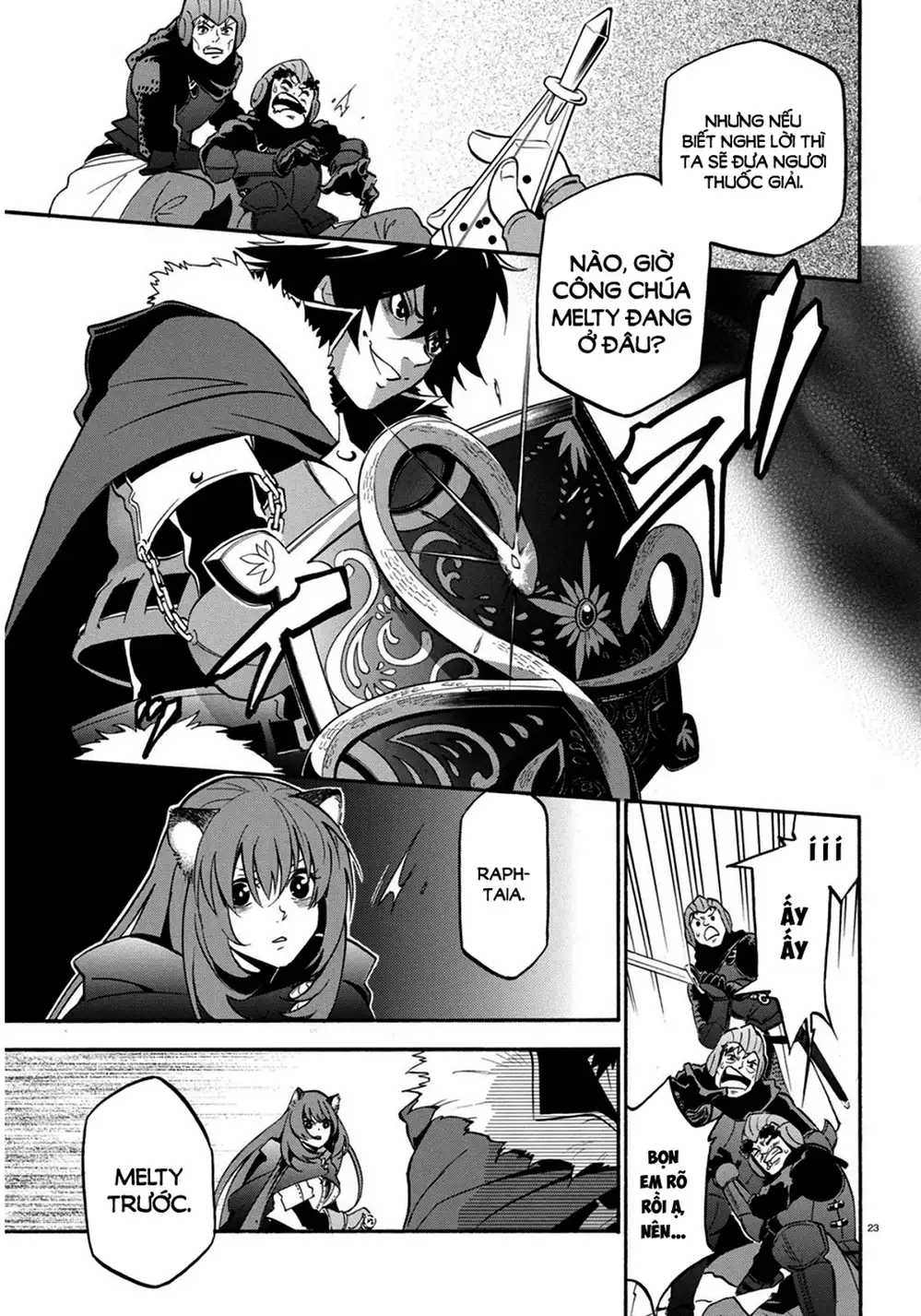 Truyện Tranh Sự Trỗi Dậy Của Anh Hùng Khiên trang 6