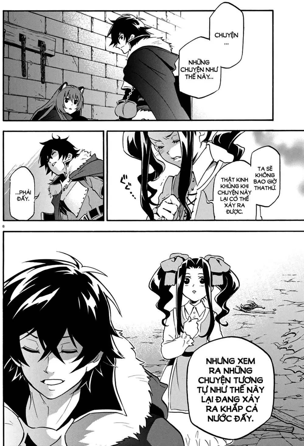 Truyện Tranh Sự Trỗi Dậy Của Anh Hùng Khiên trang 6
