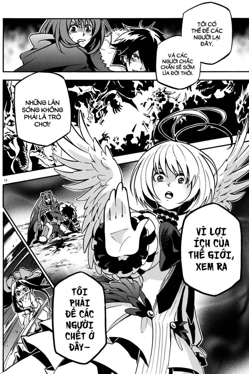 Truyện Tranh Sự Trỗi Dậy Của Anh Hùng Khiên trang 6