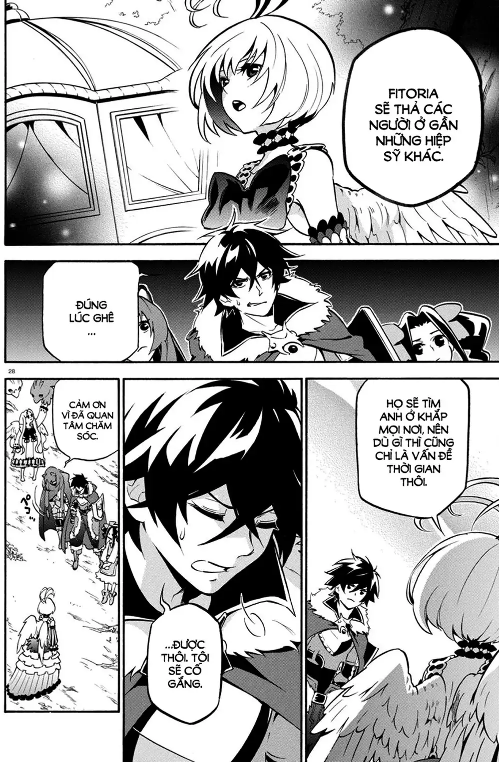 Truyện Tranh Sự Trỗi Dậy Của Anh Hùng Khiên trang 6