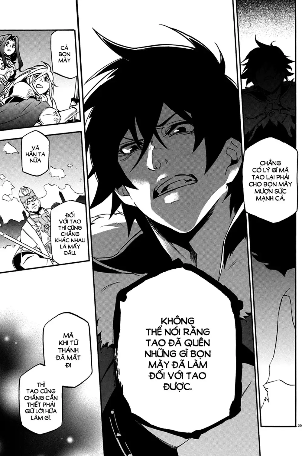 Truyện Tranh Sự Trỗi Dậy Của Anh Hùng Khiên trang 6