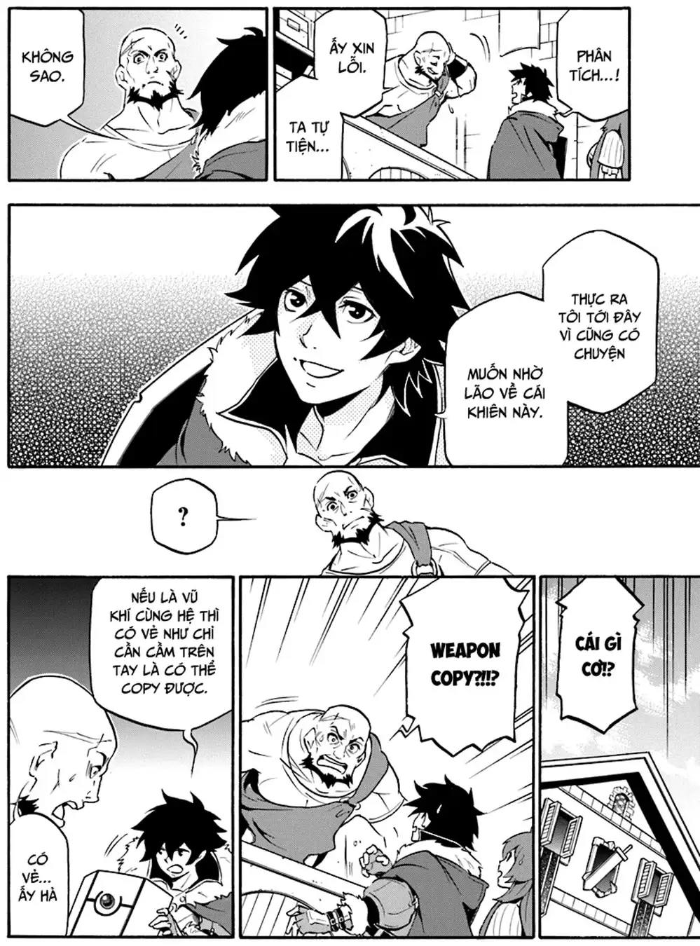 Truyện Tranh Sự Trỗi Dậy Của Anh Hùng Khiên trang 6