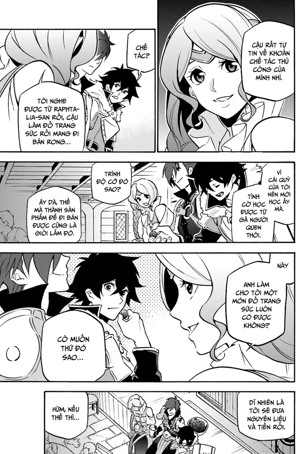 Truyện Tranh Sự Trỗi Dậy Của Anh Hùng Khiên trang 6
