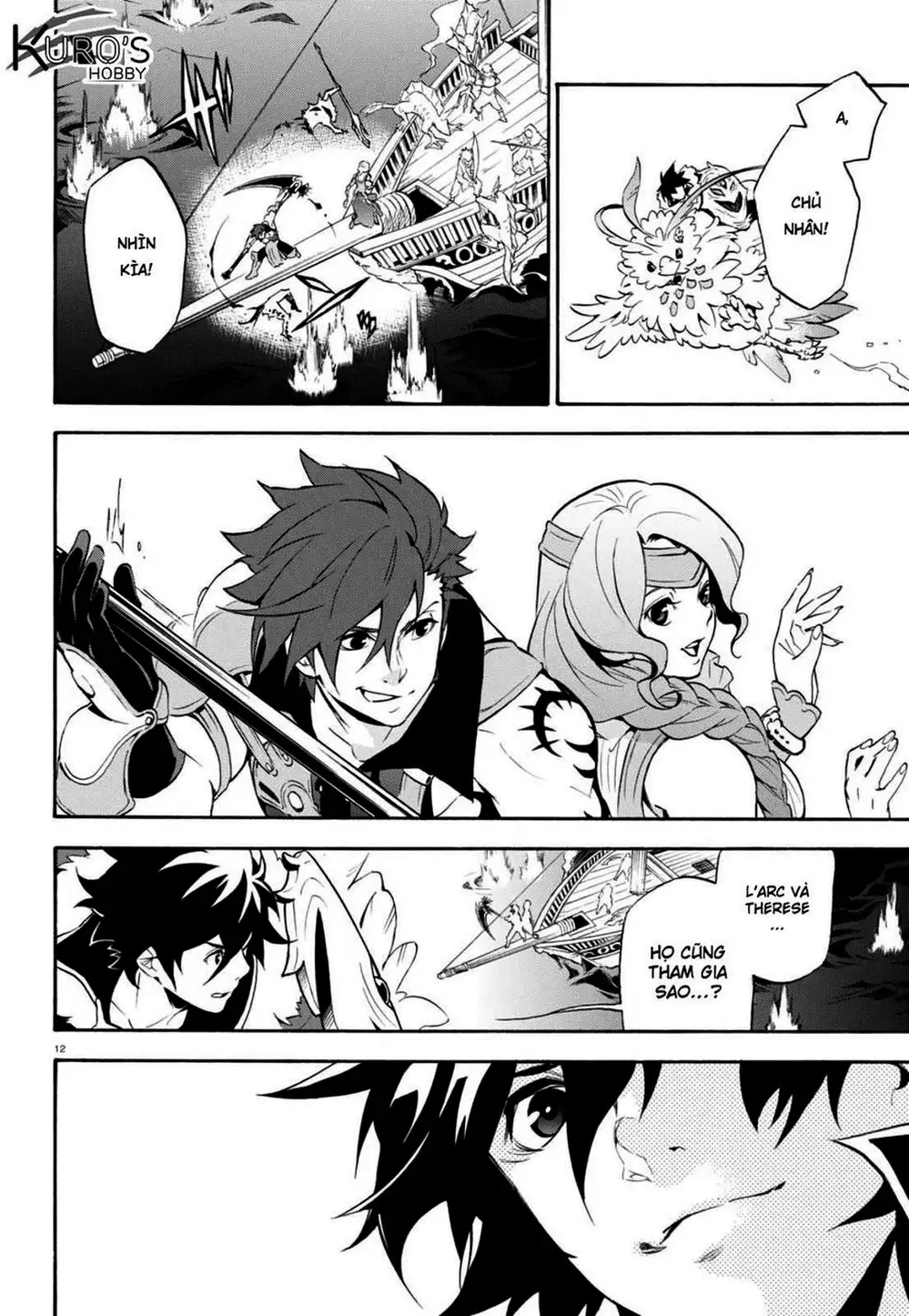 Truyện Tranh Sự Trỗi Dậy Của Anh Hùng Khiên trang 6