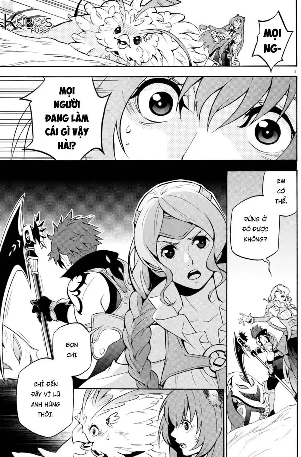 Truyện Tranh Sự Trỗi Dậy Của Anh Hùng Khiên trang 6