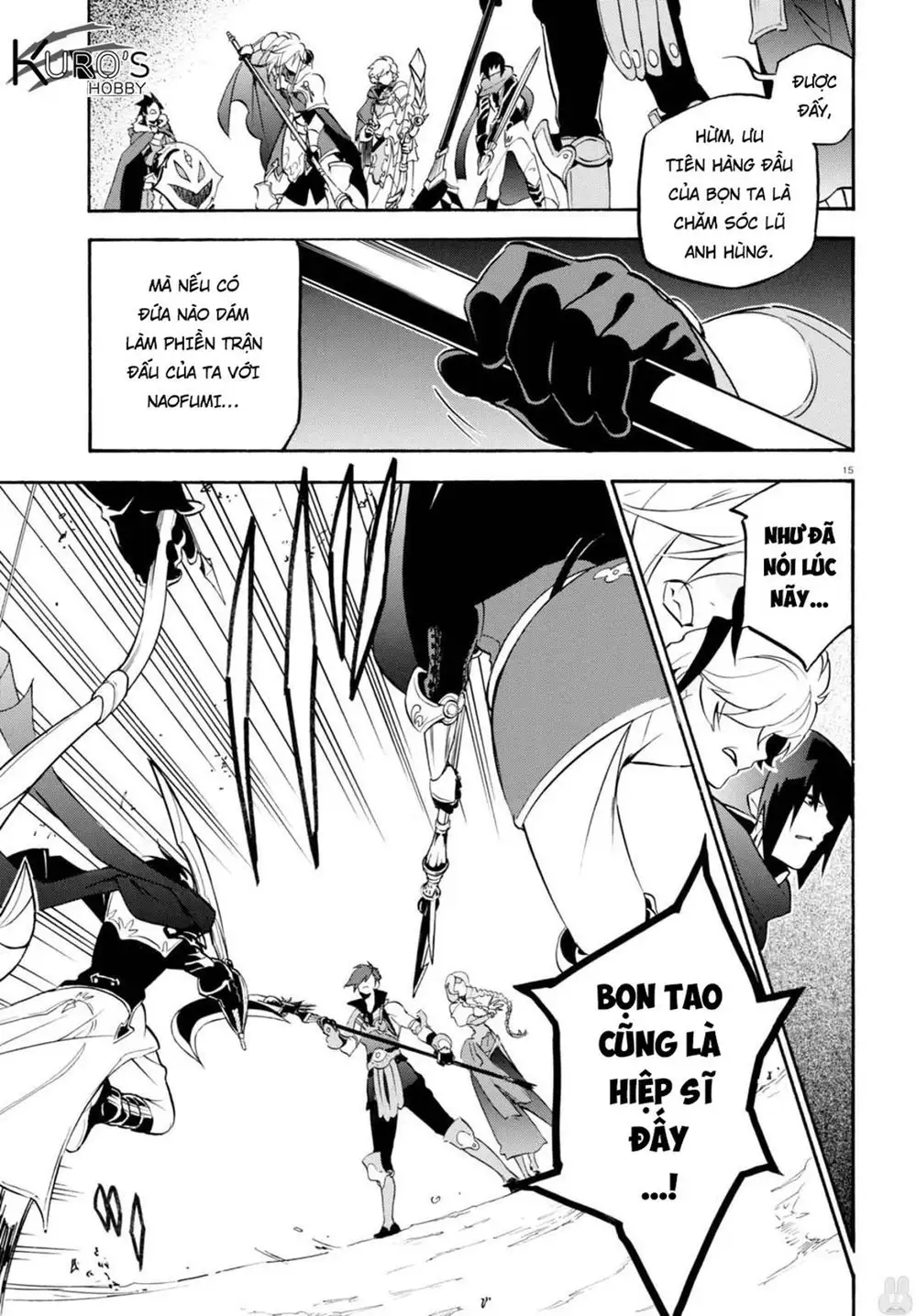 Truyện Tranh Sự Trỗi Dậy Của Anh Hùng Khiên trang 6