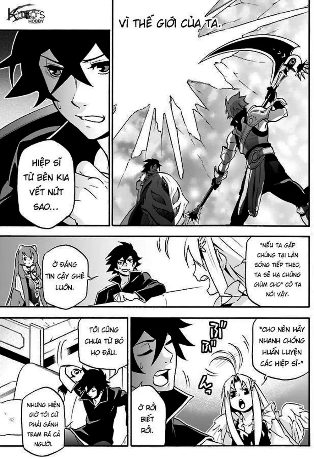 Truyện Tranh Sự Trỗi Dậy Của Anh Hùng Khiên trang 6
