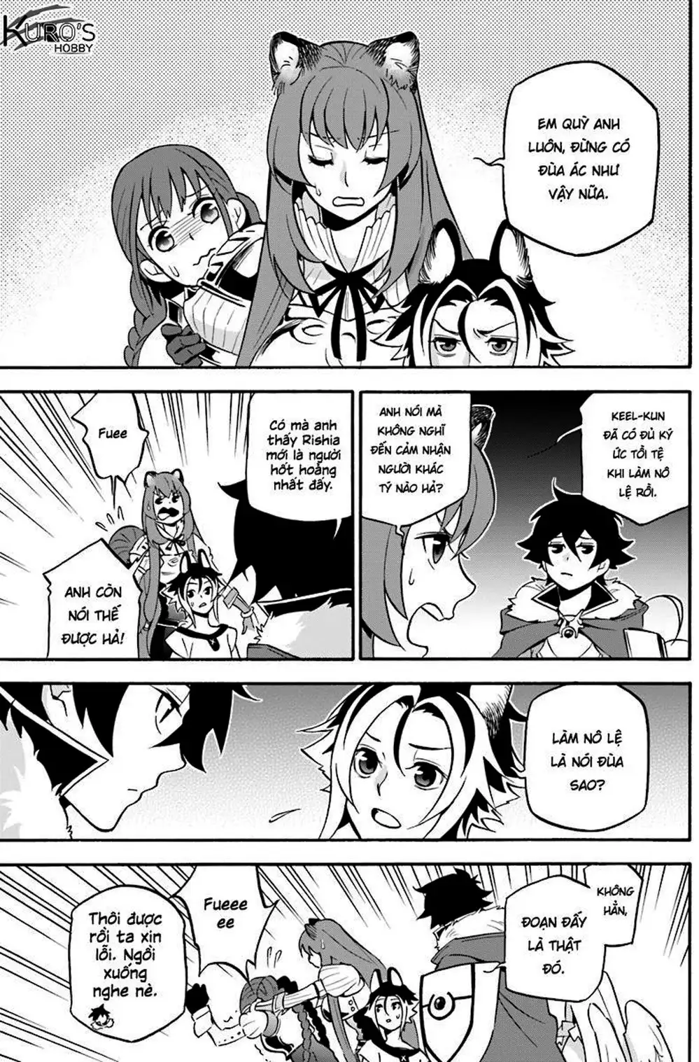 Truyện Tranh Sự Trỗi Dậy Của Anh Hùng Khiên trang 6