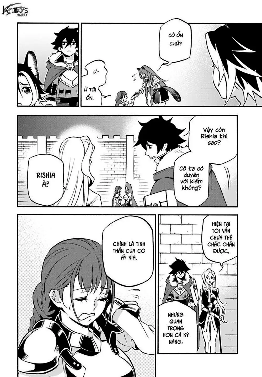 Truyện Tranh Sự Trỗi Dậy Của Anh Hùng Khiên trang 6