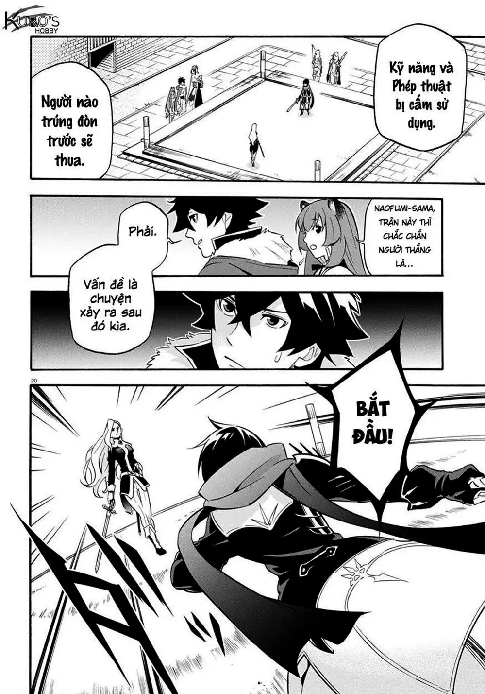 Truyện Tranh Sự Trỗi Dậy Của Anh Hùng Khiên trang 6