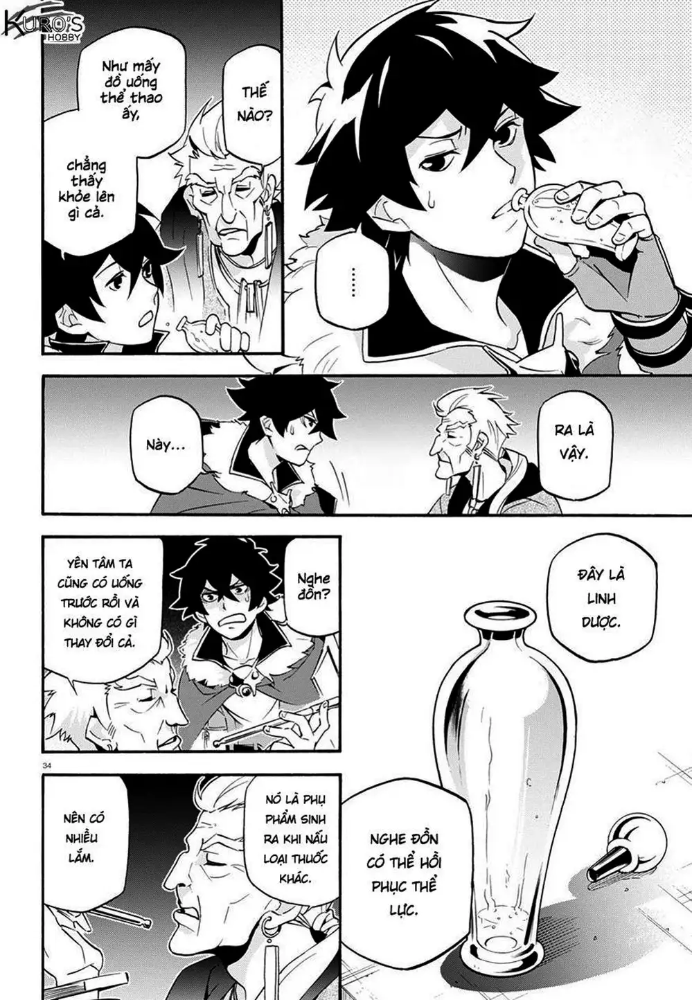 Truyện Tranh Sự Trỗi Dậy Của Anh Hùng Khiên trang 6