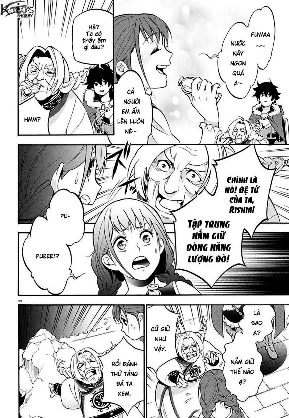 Truyện Tranh Sự Trỗi Dậy Của Anh Hùng Khiên trang 6