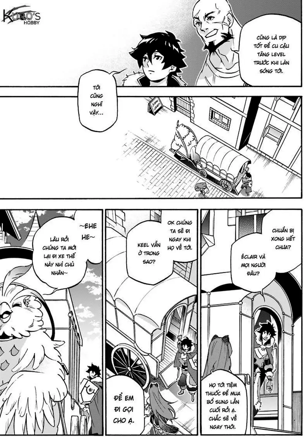 Truyện Tranh Sự Trỗi Dậy Của Anh Hùng Khiên trang 6