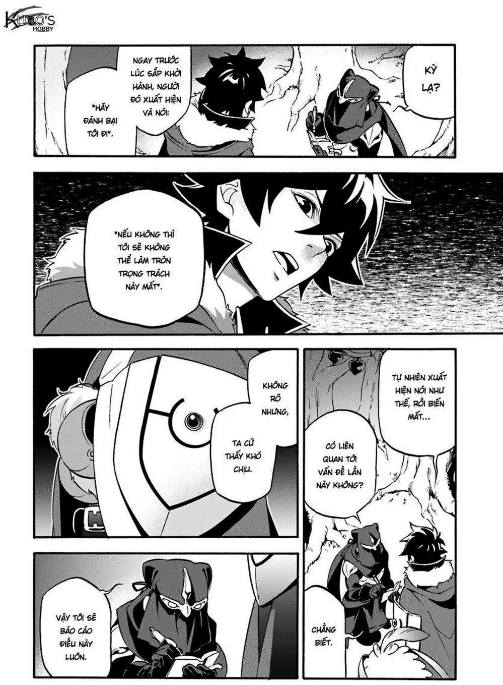 Truyện Tranh Sự Trỗi Dậy Của Anh Hùng Khiên trang 6