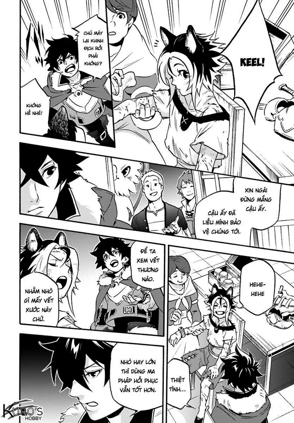 Truyện Tranh Sự Trỗi Dậy Của Anh Hùng Khiên trang 6