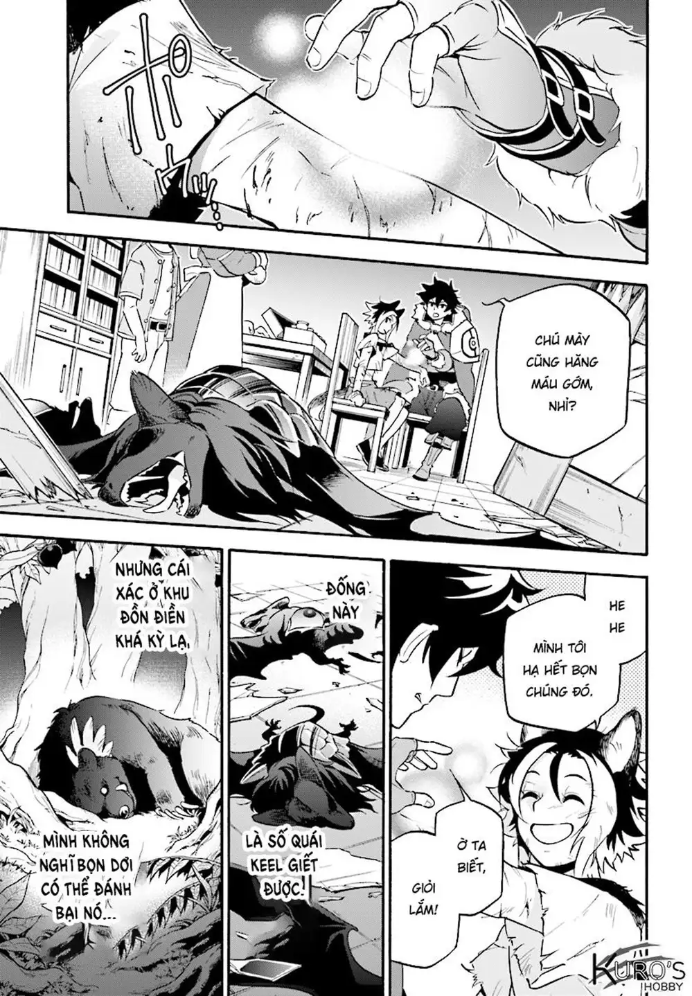 Truyện Tranh Sự Trỗi Dậy Của Anh Hùng Khiên trang 6