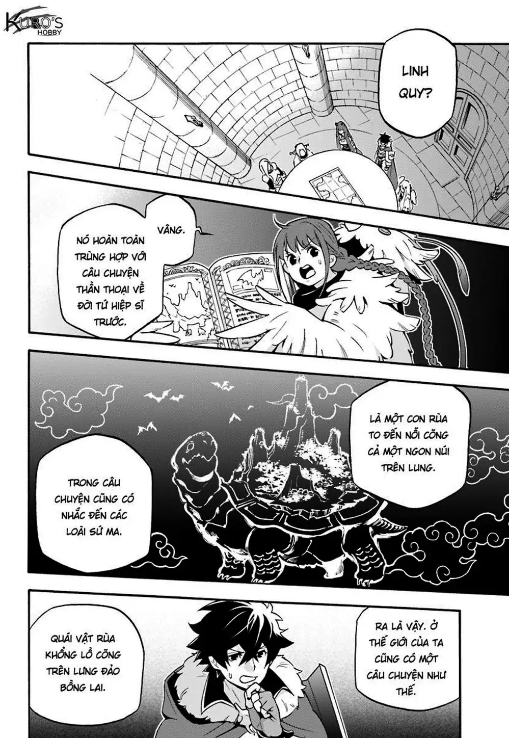 Truyện Tranh Sự Trỗi Dậy Của Anh Hùng Khiên trang 6