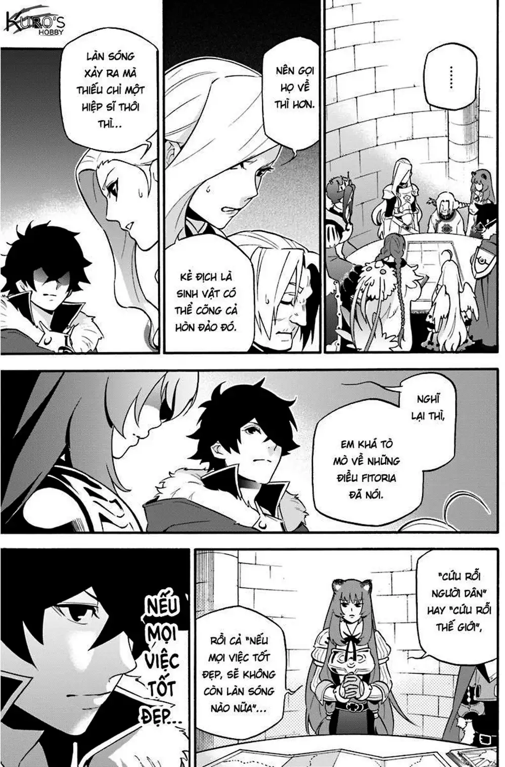 Truyện Tranh Sự Trỗi Dậy Của Anh Hùng Khiên trang 6
