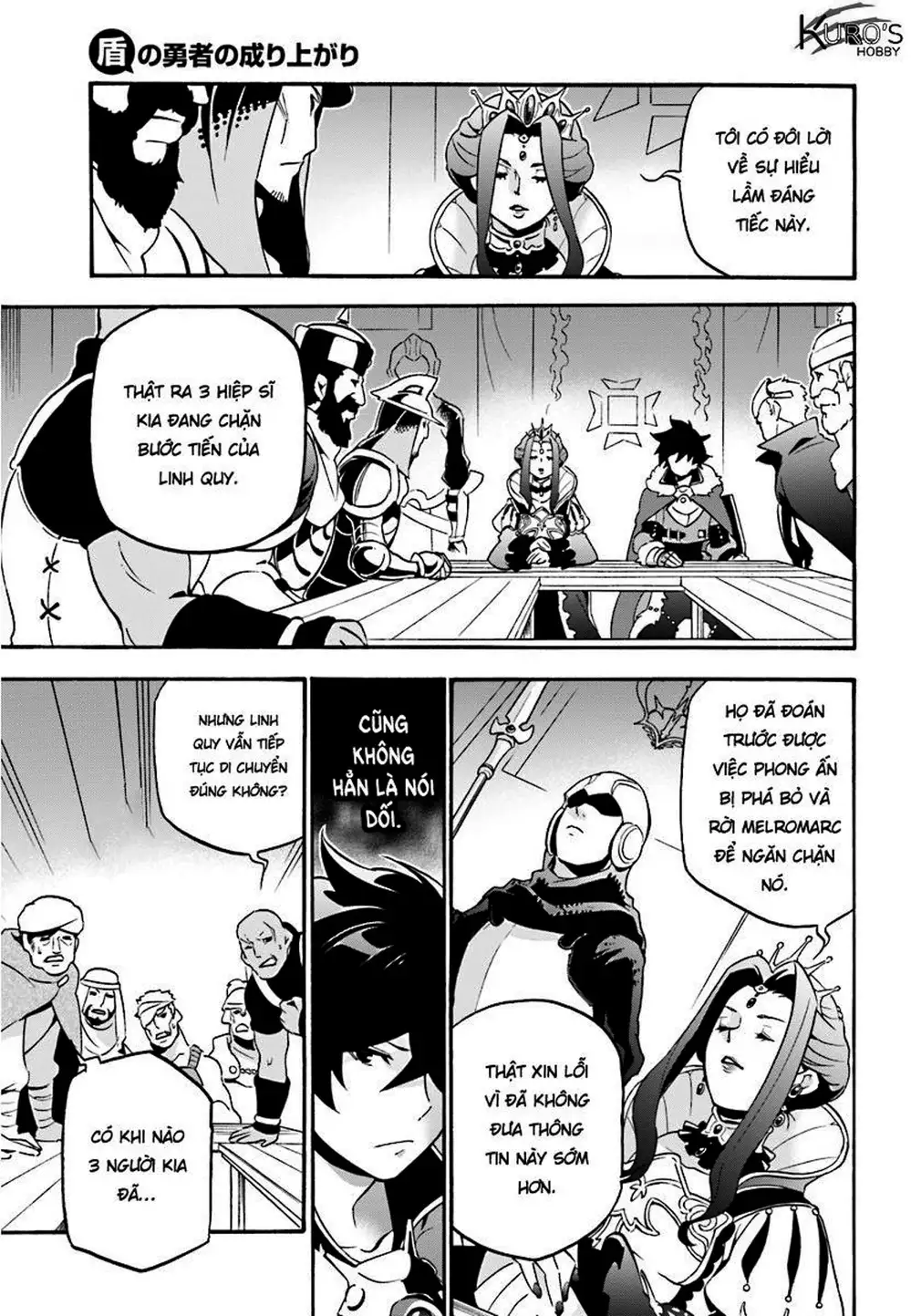 Truyện Tranh Sự Trỗi Dậy Của Anh Hùng Khiên trang 6
