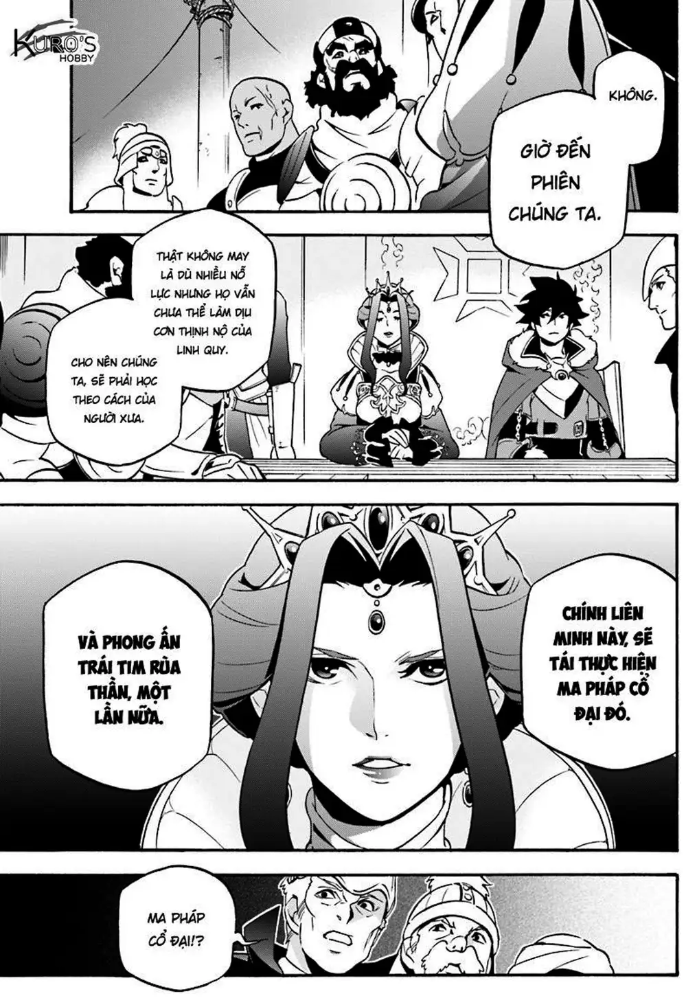 Truyện Tranh Sự Trỗi Dậy Của Anh Hùng Khiên trang 6