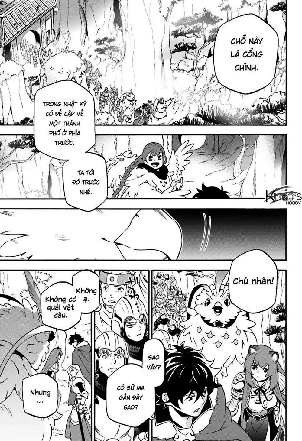 Truyện Tranh Sự Trỗi Dậy Của Anh Hùng Khiên trang 6