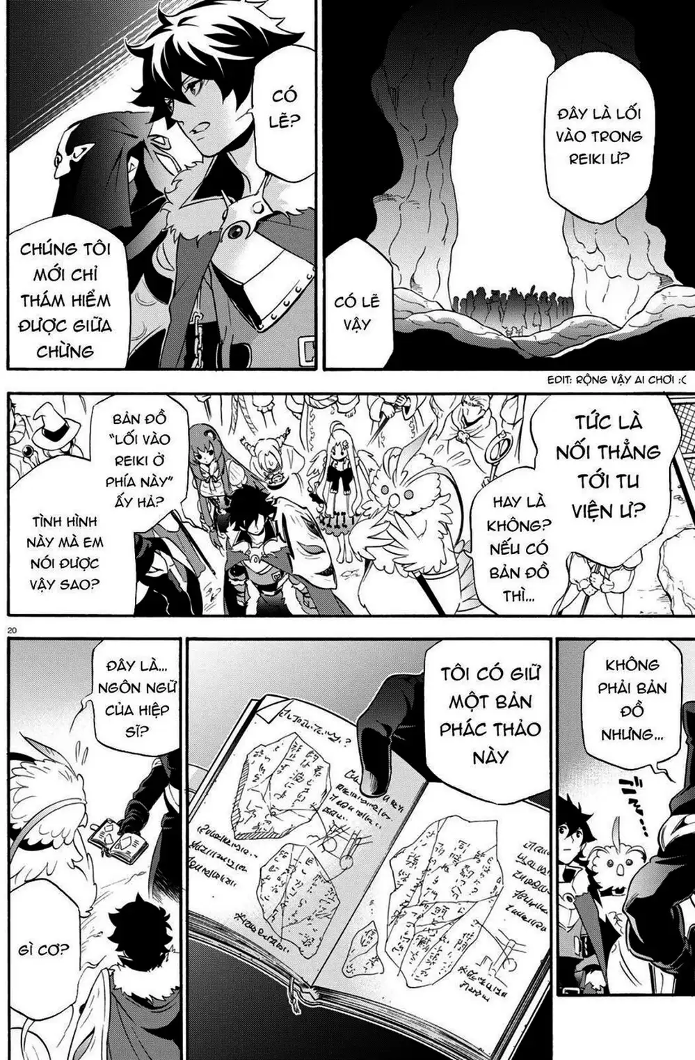 Truyện Tranh Sự Trỗi Dậy Của Anh Hùng Khiên trang 6