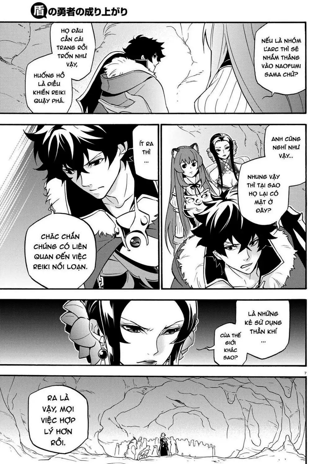 Truyện Tranh Sự Trỗi Dậy Của Anh Hùng Khiên trang 6