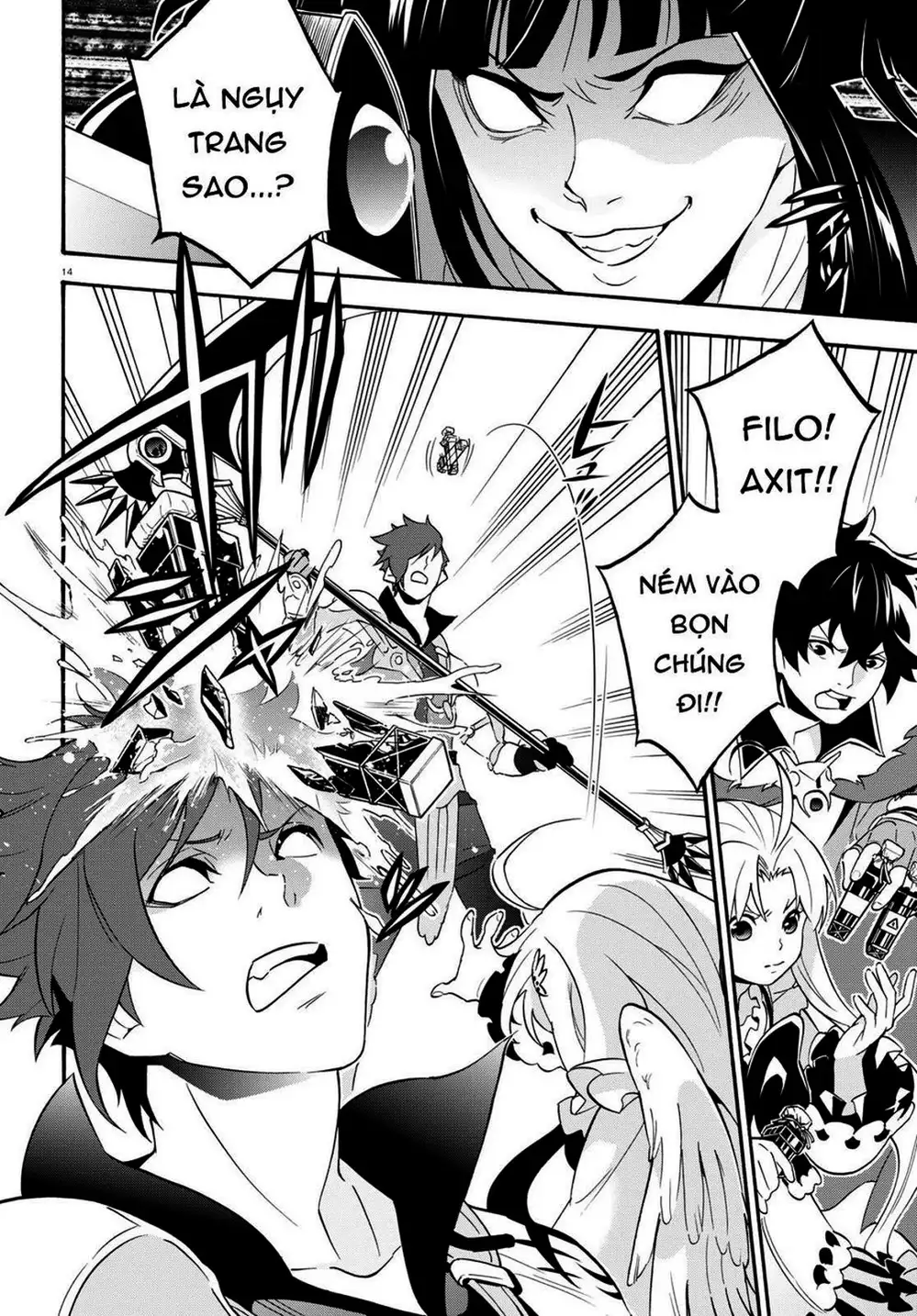 Truyện Tranh Sự Trỗi Dậy Của Anh Hùng Khiên trang 6