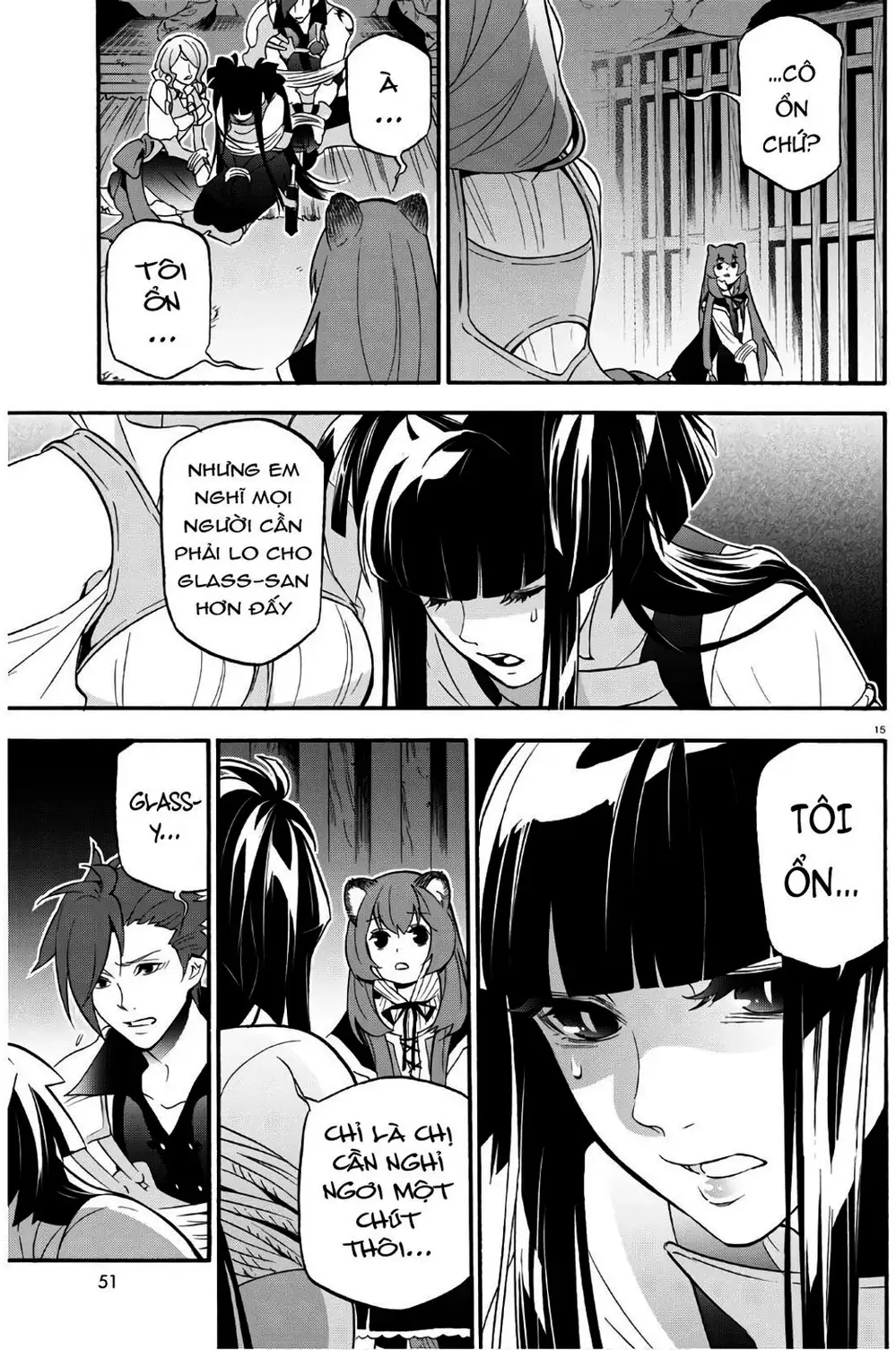 Truyện Tranh Sự Trỗi Dậy Của Anh Hùng Khiên trang 6