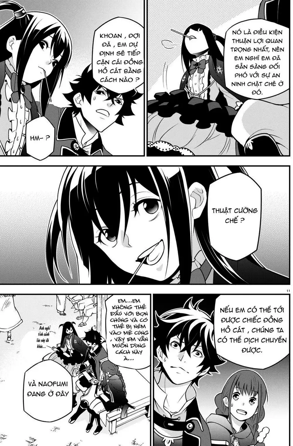 Truyện Tranh Sự Trỗi Dậy Của Anh Hùng Khiên trang 6