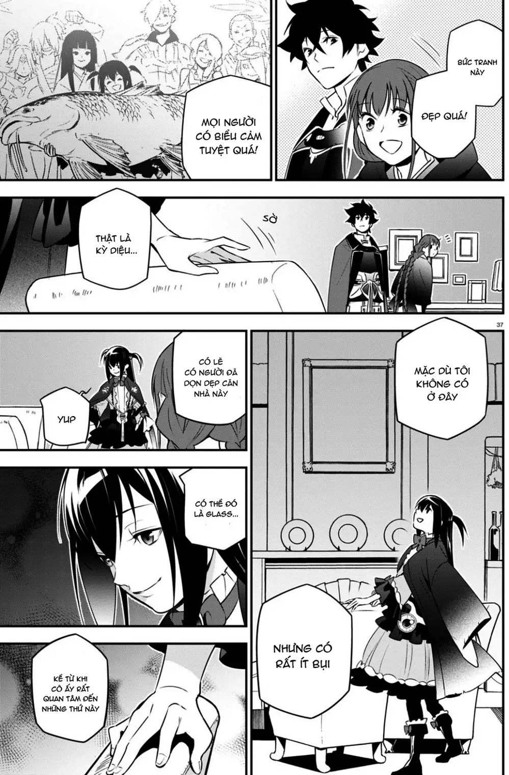 Truyện Tranh Sự Trỗi Dậy Của Anh Hùng Khiên trang 6