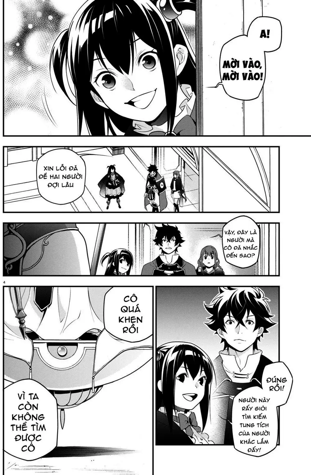 Truyện Tranh Sự Trỗi Dậy Của Anh Hùng Khiên trang 6