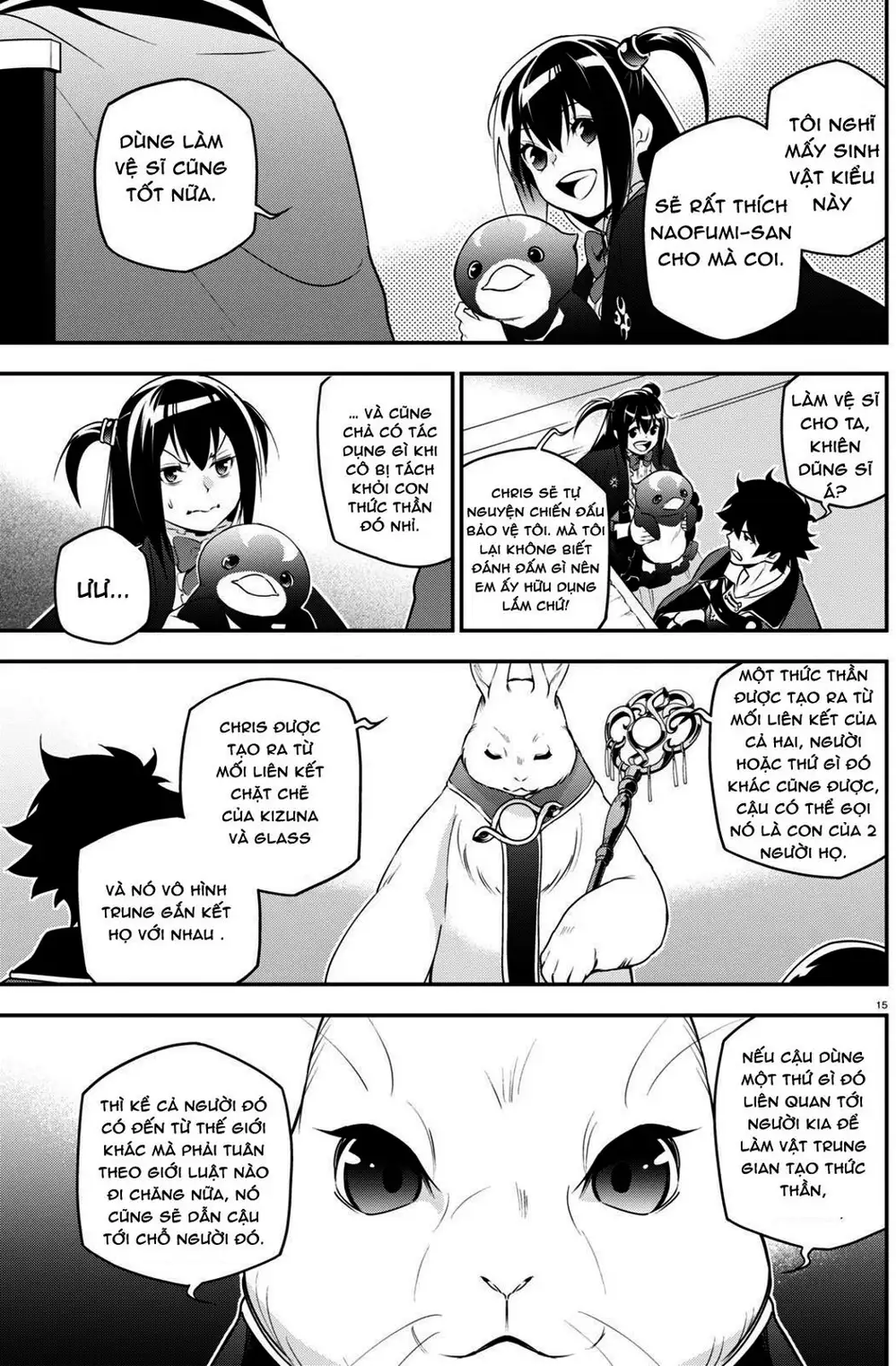 Truyện Tranh Sự Trỗi Dậy Của Anh Hùng Khiên trang 6