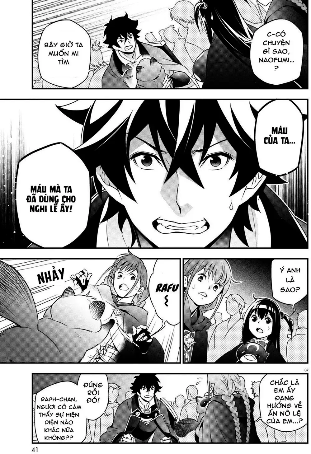 Truyện Tranh Sự Trỗi Dậy Của Anh Hùng Khiên trang 6