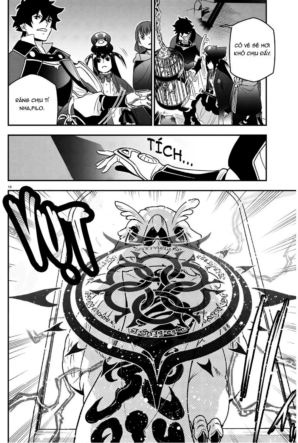 Truyện Tranh Sự Trỗi Dậy Của Anh Hùng Khiên trang 6