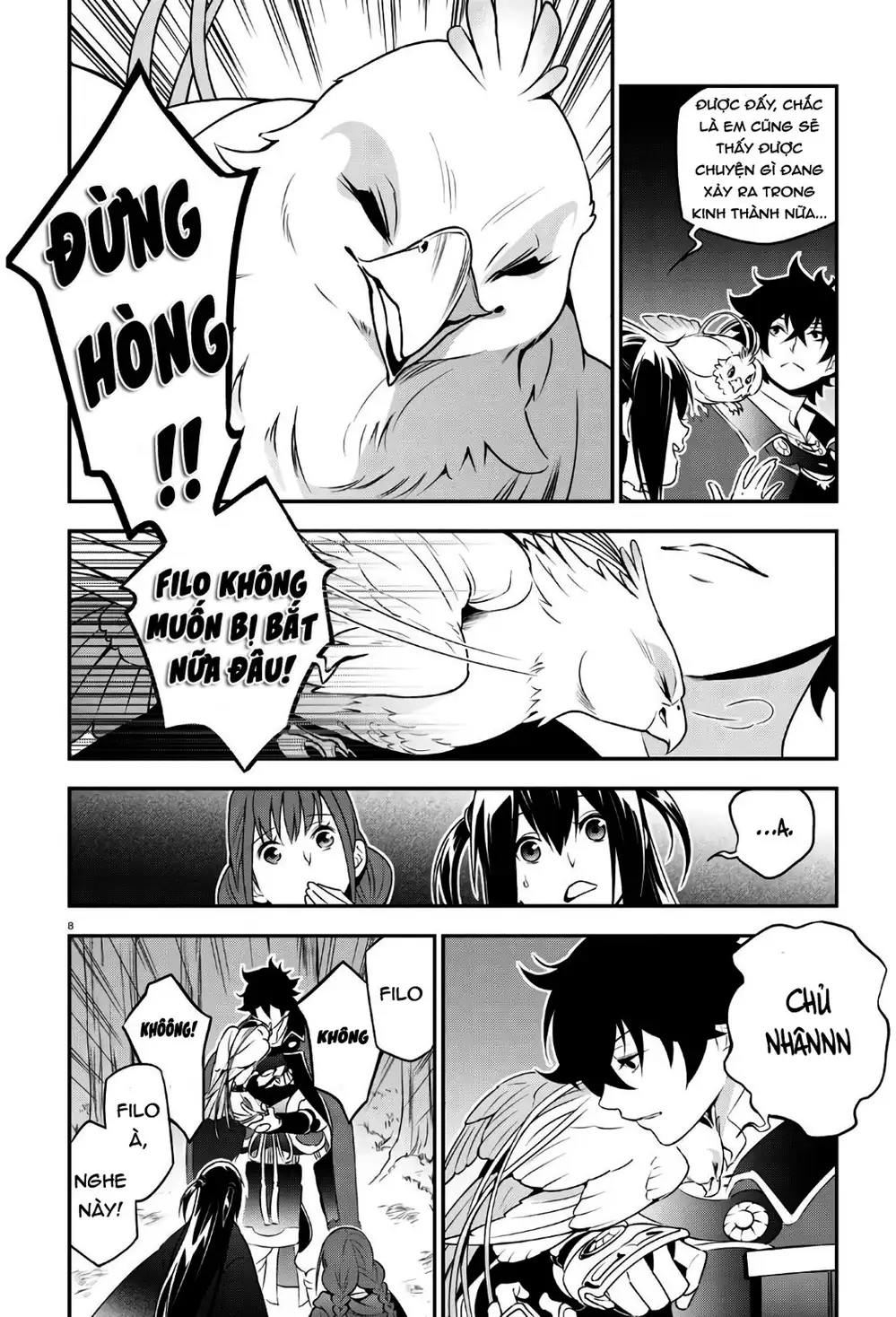 Truyện Tranh Sự Trỗi Dậy Của Anh Hùng Khiên trang 6