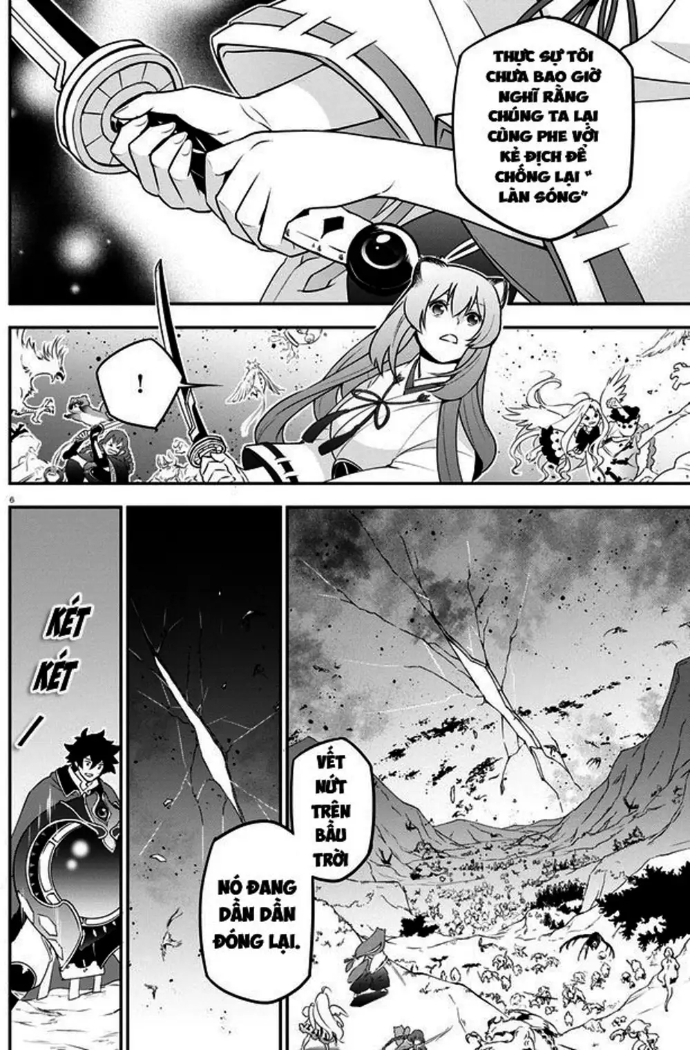 Truyện Tranh Sự Trỗi Dậy Của Anh Hùng Khiên trang 6